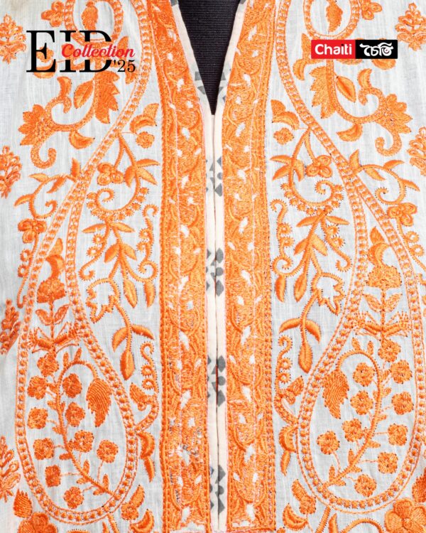 Twilight Embroidered Loom Cotton Three Piece - Image 2