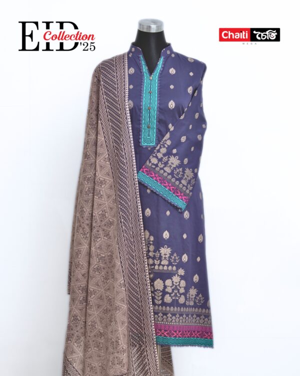 Sapphire Loom Cotton Exclusive Three Piece