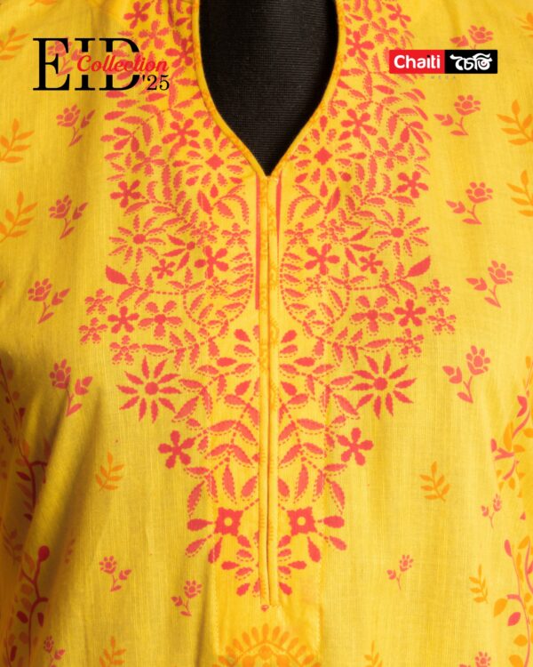 Amber Printed Premium Loom Cotton Three Piece - Image 3