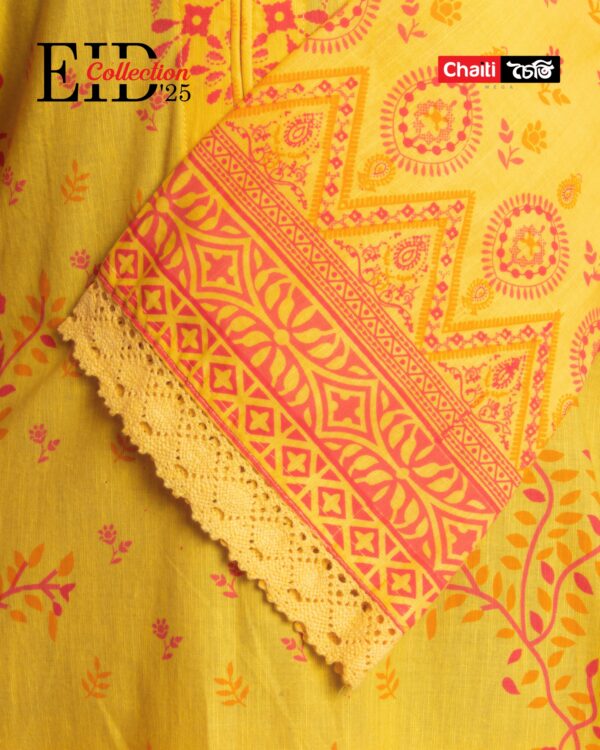 Amber Printed Premium Loom Cotton Three Piece - Image 2
