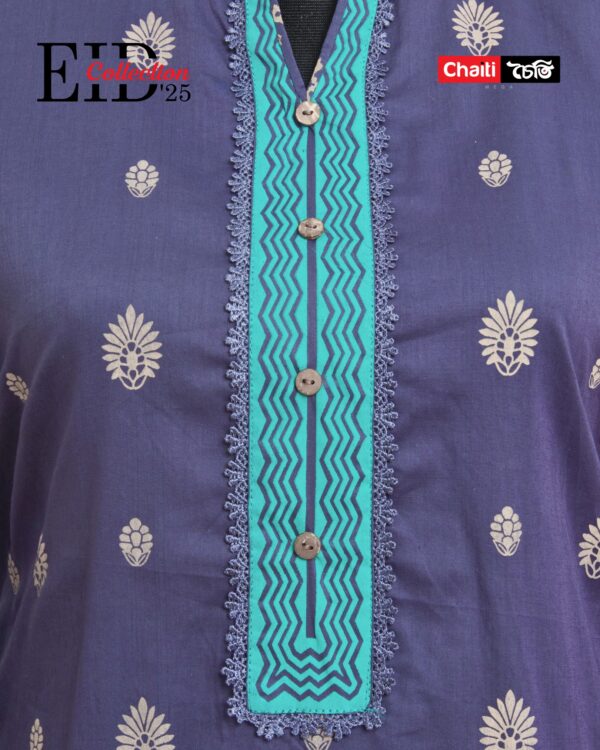 Sapphire Loom Cotton Exclusive Three Piece - Image 3