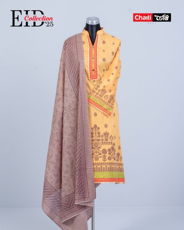 Gold Loom Cotton Exclusive Three Piece