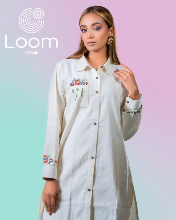 Loom's Hand Embroidered Trendy One Piece- Garden