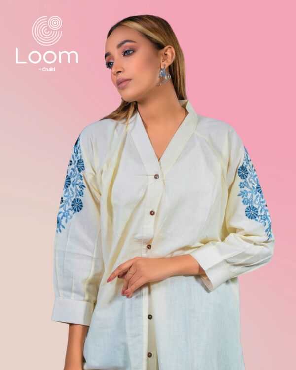 Loom's Hand Embroidered Trendy One Piece- Diamond - Image 3