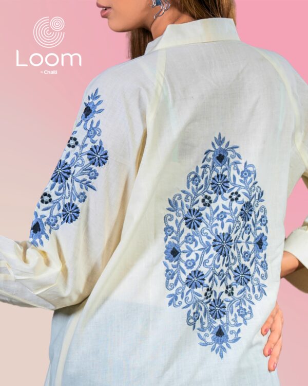 Loom's Hand Embroidered Trendy One Piece- Diamond - Image 2